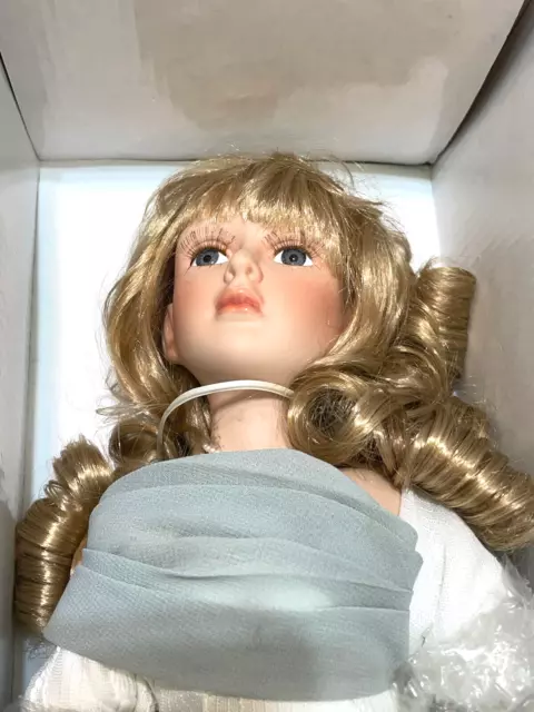 Hello Dolly Signature Series Porcelain Bust Albert E Price 17" Stand Tassel Doll