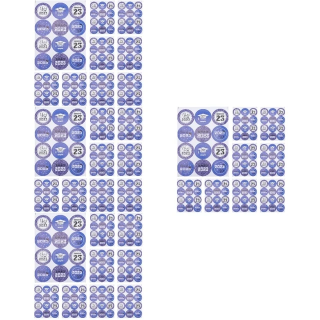 GRADUATION SEASON 80 pcs Graduation Label Sticker Gift Bag Sticker ...