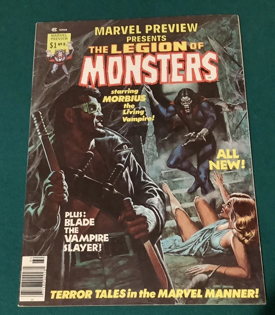 Marvel Preview Presents Legion Of Monsters #8 Fine/Fine+ Great For Cgc!