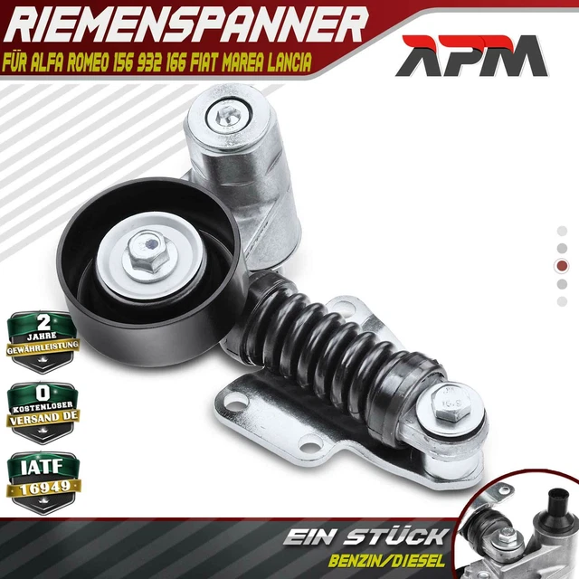 Poulie Tendeur de Courroie Trapézoïdiale pour Alfa Romeo 156 932 166 Fiat Lancia