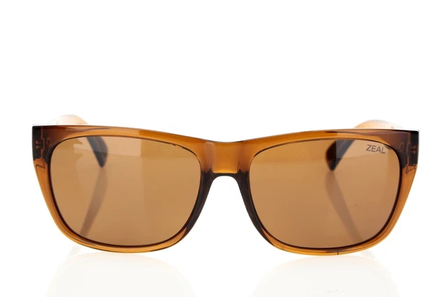 Zeal Optics Unisex Burnt Sienna Carson Polarized Sunglasses 167848