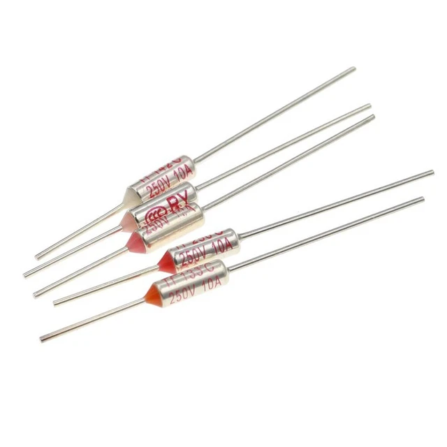 Fusible de coupure thermique fiable (paquet de 10) pour mesures de sécurité de