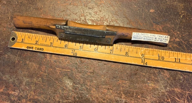 Antique 19C H. Walter & Co. Sheffield Spoke Shave