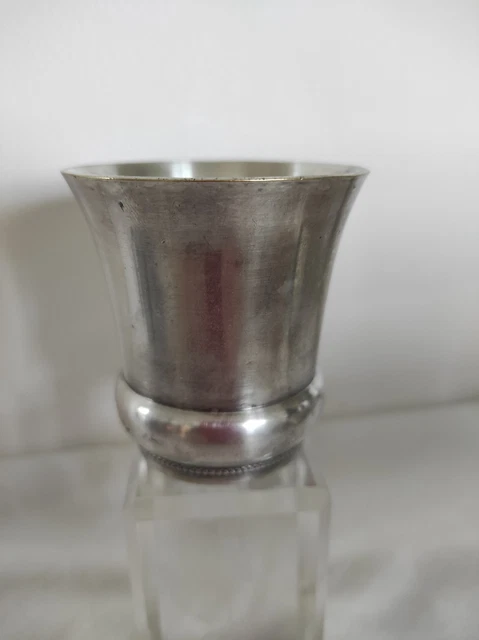 PETITE TIMBALE GOBELET Christofle France en Métal Argenté - Élégance