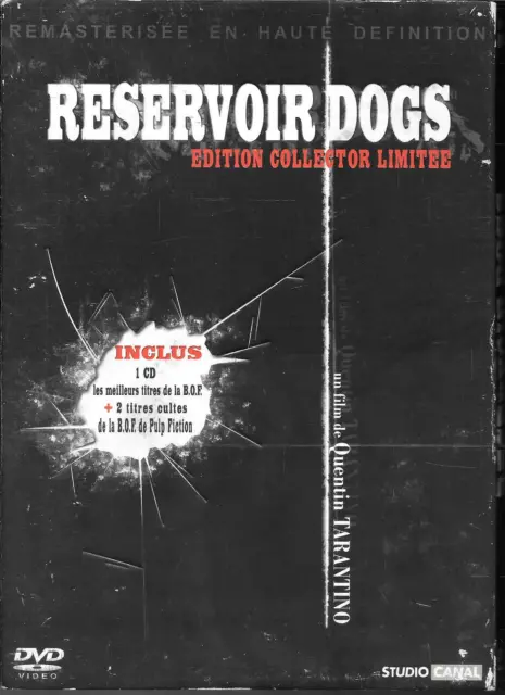 Coffret Collector Dvd Zone 2 + Cd Bof--Reservoir Dogs--Tarantino