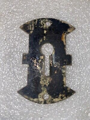 Antique Decorative Brass Eastlake Keyhole Cover 3