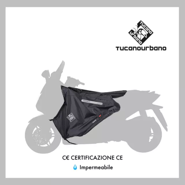 Couvre-jambes Termoscudo moto scooter Tucano Urbano R236X pour