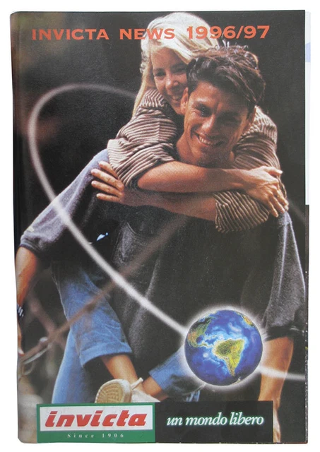 Catalogo Invicta 1996-1997 Ottimo Stato Vintage Catalogue