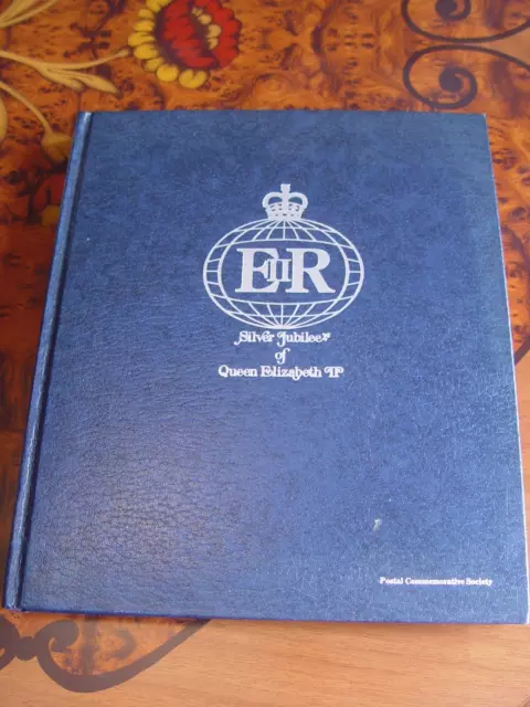 Queen Elizabeth Ii Silver Jubilee Westminster First Day Covers Stamp Album P.c.s