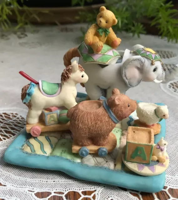 Cherished Teddies - Antique Toy Mini Tea Set