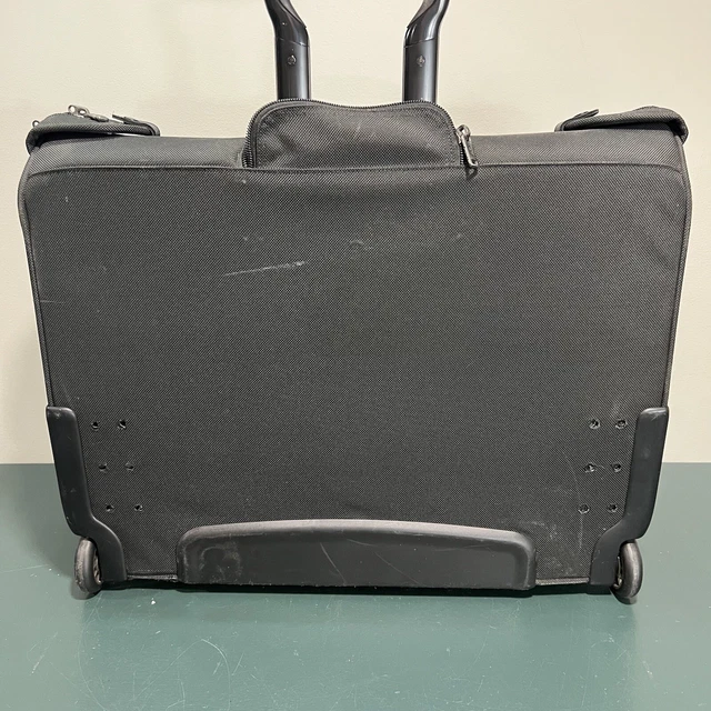 Tumi Large Rolling Garment Bag 2 Wheeled Luggage 22030D4 Ballistic Nylon Black 7