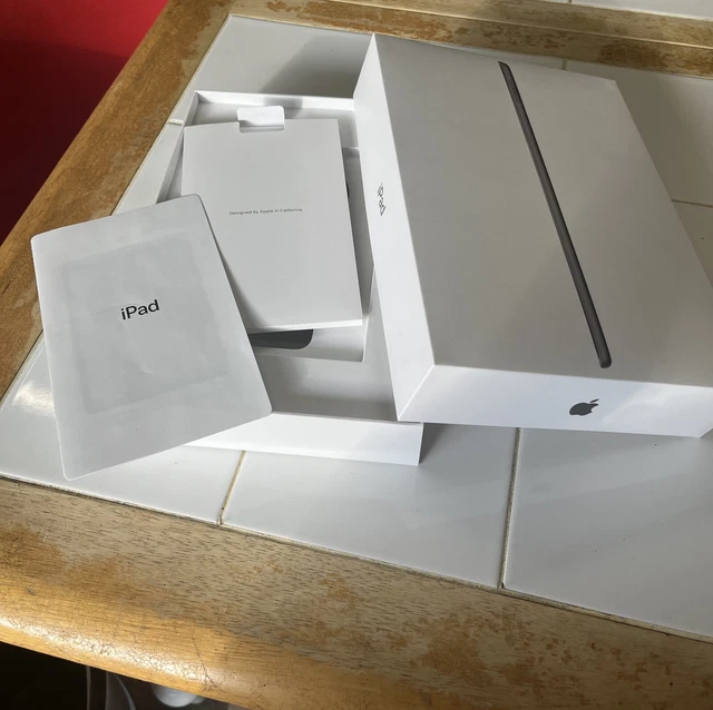 IPAD 9TH GENERATION WiFi 64GB In Space Gray EMPTY BOX ONLY 9.99