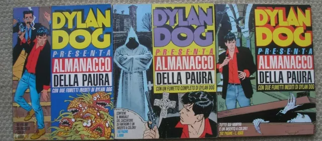 Dylan Dog Lotto Primo Secondo E Terzo Almanacco Della Paura + Che Ottimi