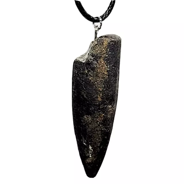 DRAGONS TOOTH FANG Pendant Necklace Cretaceous Belemnite Fossil ...
