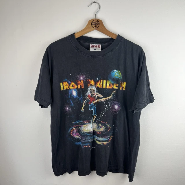 IRON MAIDEN 1998 Virtual XI World Tour T-Shirt Programme Original