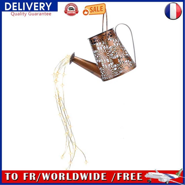 Solar LED Watering Can Lights Outdoor Garden Landscape Lamp (No Bracket)