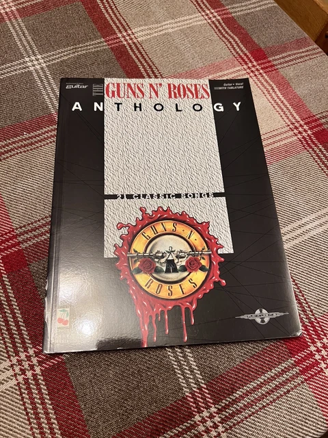 the Guns N’ Roses anthology guitar tab book