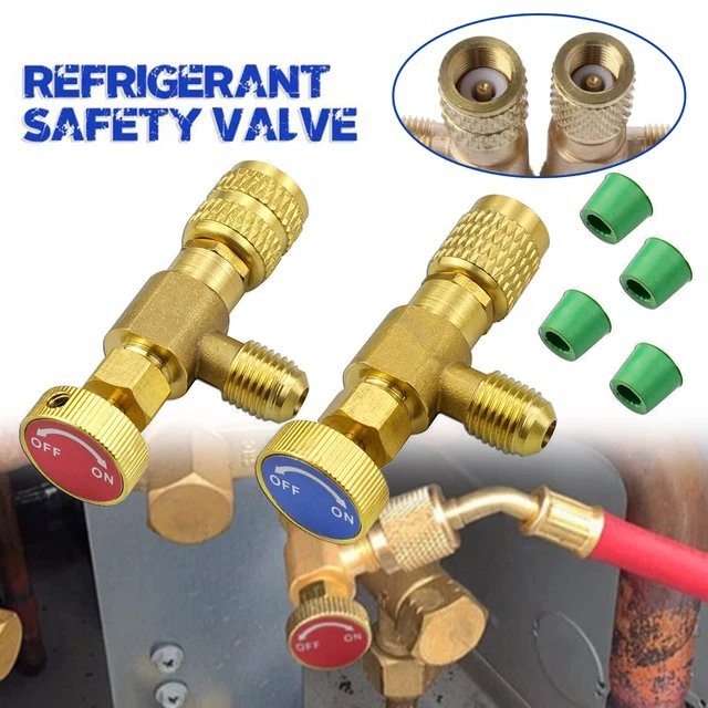 2x R410A Klimaanlagen-Schlauchadapter – Für R410 Produktbild-Vorschau 2