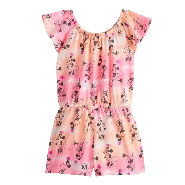 Disney's Minnie Mouse Toddler Girl Print Romper by Jumping Beans, Size 3T