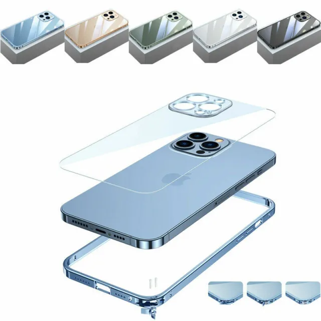 ShockProof Metal Matte Clear Buckle Magsafe Case For iPhone 13 Pro Max 12 Cover
