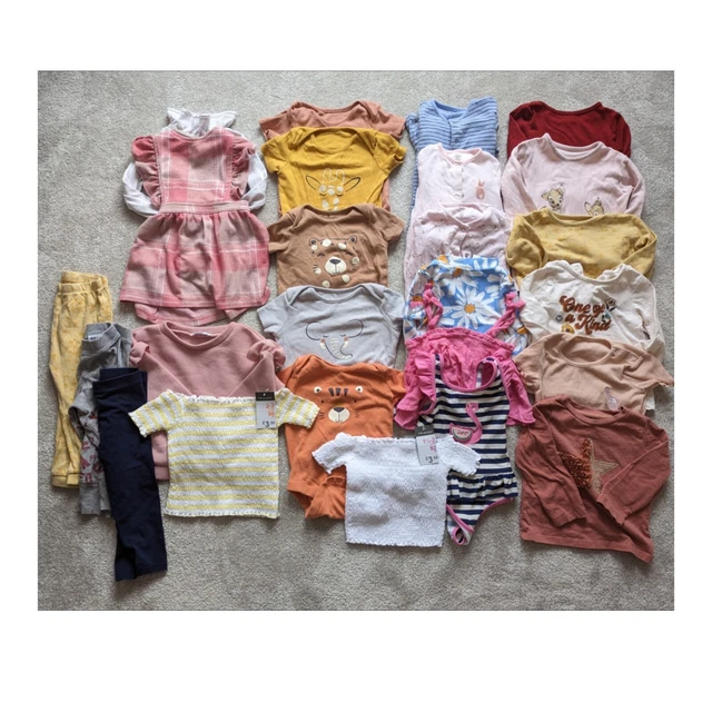 Girls 18/24 Months 1.5/2 Years Clothes Bundle Grade B 25 Items