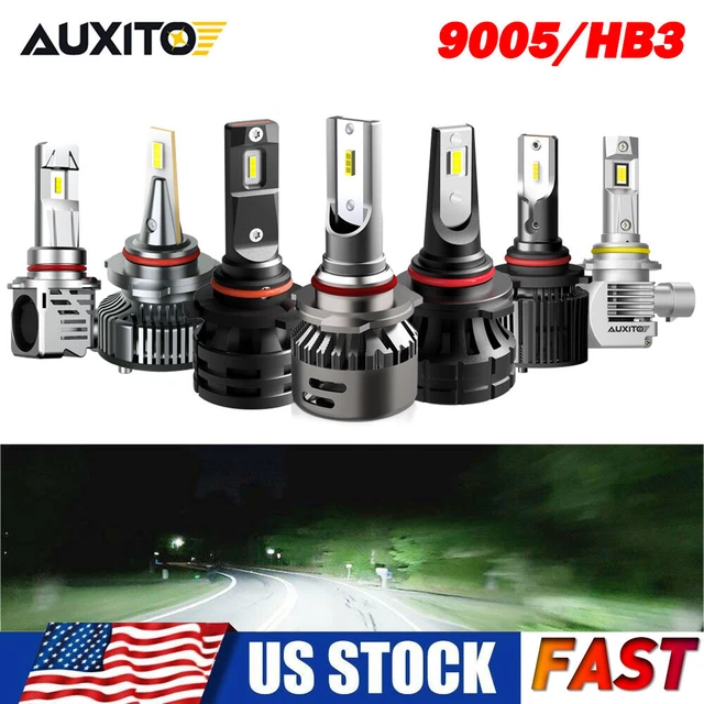 AUXITO All Series LED Headlight Bulbs High Low Beam Super Bright Light 9005 CUS