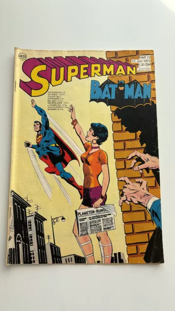 EHAPA COMIC / SUPERMAN BATMAN Heft 12 von 1972