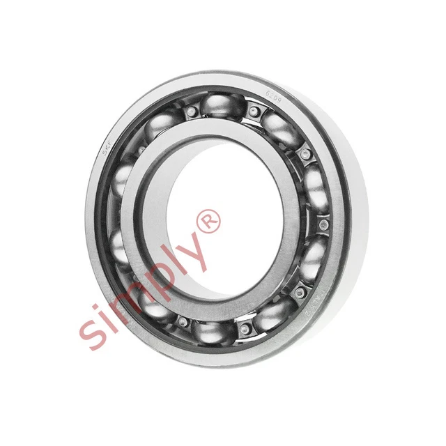 Roulement à Billes 6005Z - Dimensions 25x47x12 Mm, Simple Bouclier, Acier Chromé - Neuf