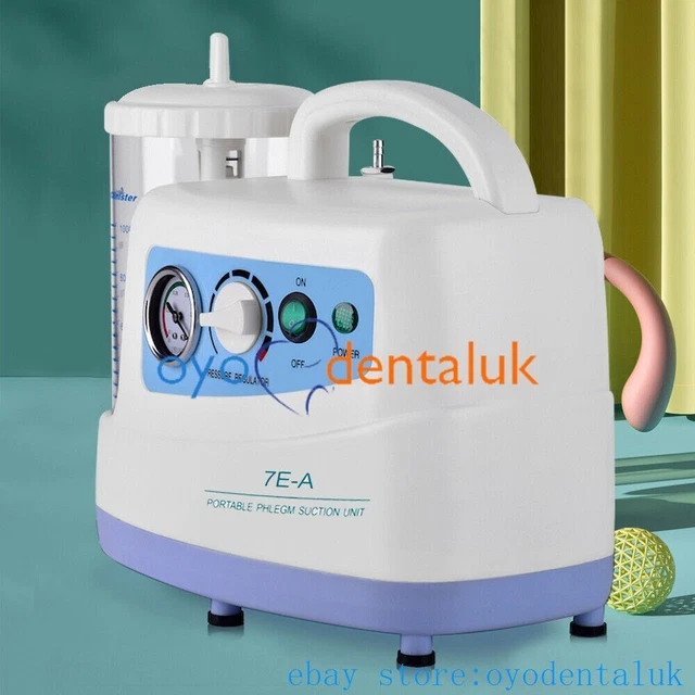 Aspiratore Medico Portatile Per Emergenza - Unit&agrave; Aspirazione Catarro E Dentale - 110V 60Hz