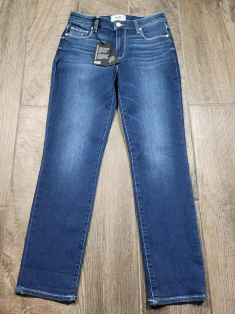 NEW Paige Brigitte Boyfriend Skinny Enchant Jeans 24 Transcend Vtg