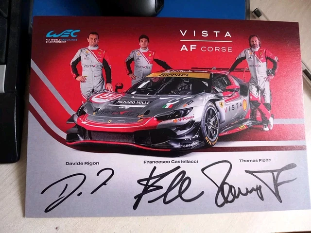 24 HEURES DU MANS - FERRARI Team AF CORSE / S. BIRD / A. BERTOLINI / D. RIGON EUR 4,10 - FR