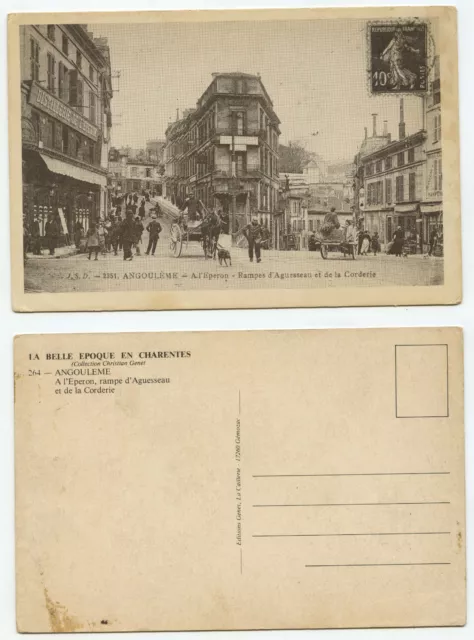 16432 - Angouleme - old reproduction of an even older postcard