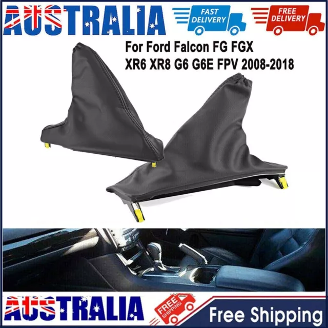 Handbrake Hand brake Boot Cover For Ford Falcon FG FGX XR6 XR8 G6 G6E FPV 08-18