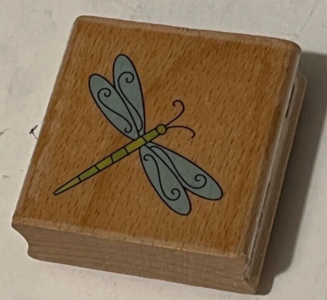Studio G Katie & Co Dragonfly insect nature Rubber Stamp scrapbooking crafts