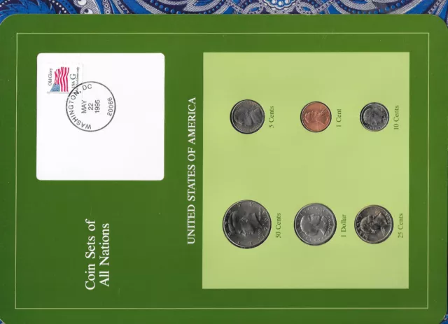 Coin Sets of All Nations United States All 1994 but $1 1979 UNC MAY 22 1995