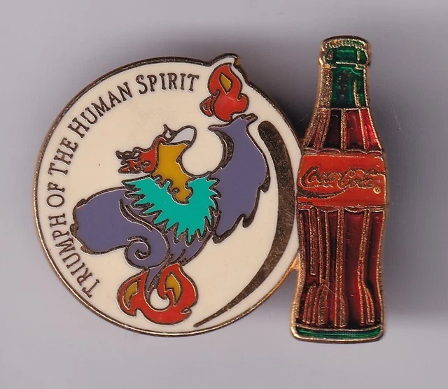 PINS COCA COLA ATLANTA 1996 welcomes the world olympics EUR 5,00 - FR