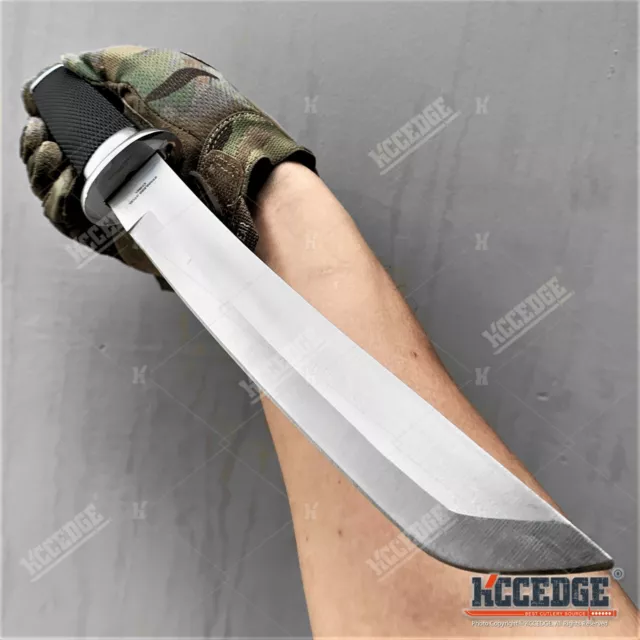 12.5" Samurai Style Tanto Fixed Blade Knife Razor Shar Edge Tactical Knife