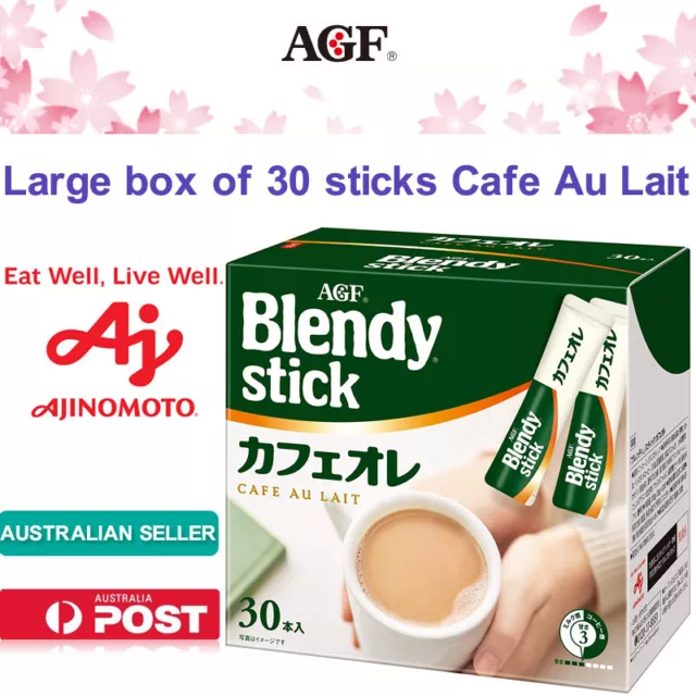 AGF Blendy Stick Cafe Au Lait 30 sticks