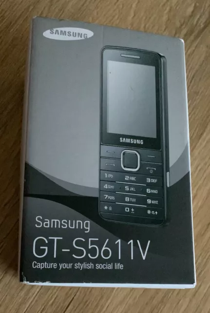 Samsung  GT S5611V - Metallic Silver (Ohne Simlock) 100% Original!! Neu!!