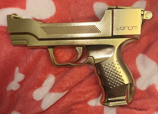 Nintendo Wii Wiimote Gun Housing Venom Gold - Very Rare
