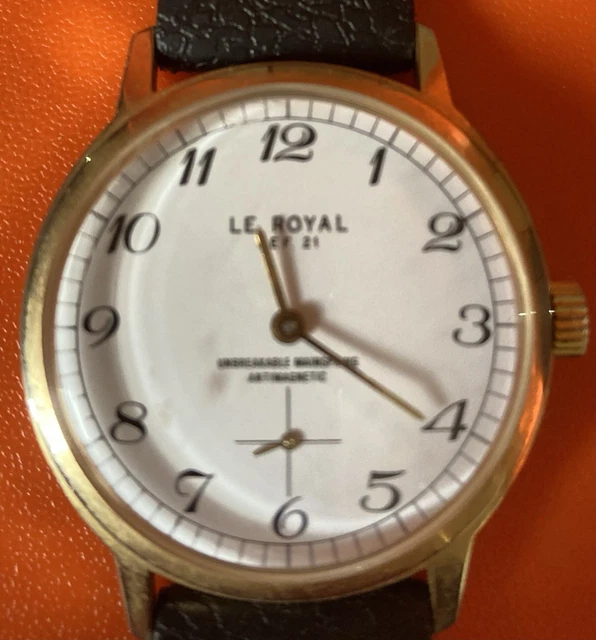 Montre Mécanique Le Royal Ref. 21 - Vintage, Occasion En état à Vérifier