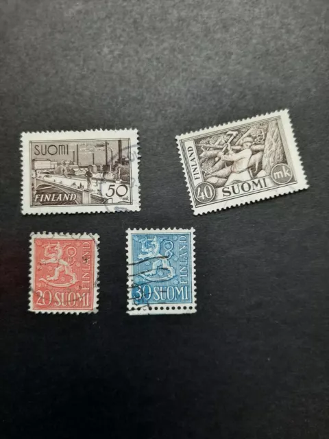 Briefmarken Lot Finland Finnland