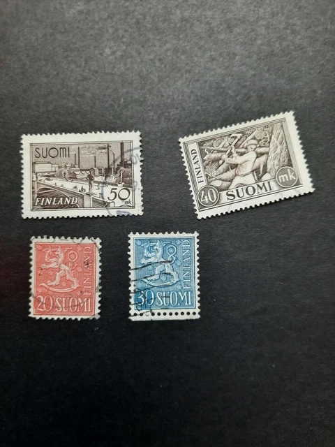 Briefmarken Lot Finland Finnland