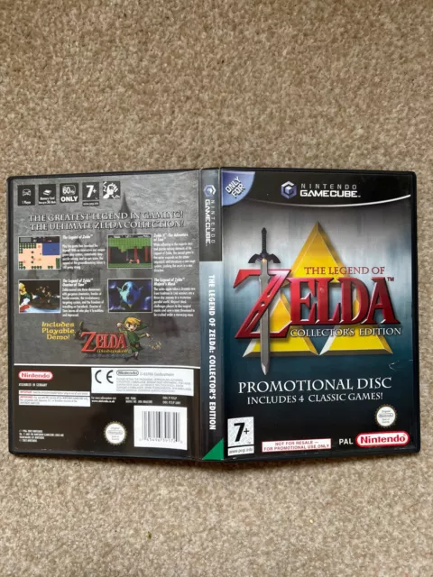 The Legend of Zelda - Collector's Edition (GameCube) Replacement Case Only PAL