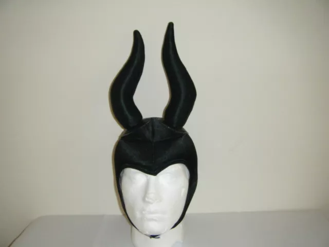 Maleficent Style Head Prop Horror Fancy Dress Up Wrestling Mask Adult Cosplay