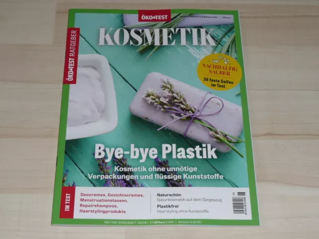 ÖKO TEST Kosmetik - Ratgeber Kosmetik und Wellness 2022 Magazin Warentest NEU !