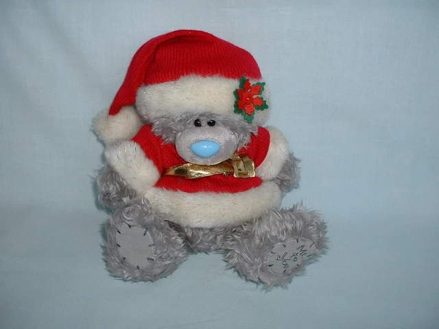 ME TO YOU TATTY TEDDY BEAR CHRISTMAS SANTA Soft Beanie Plush Toy CARTE BLANCHE