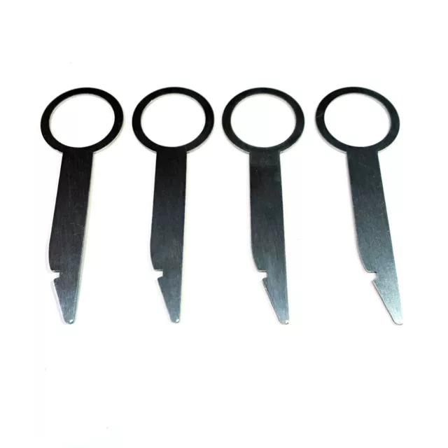 4x Car Radio Stereo Removal Release Tool Keys Pins VW Audi Ford Mercedes Skoda