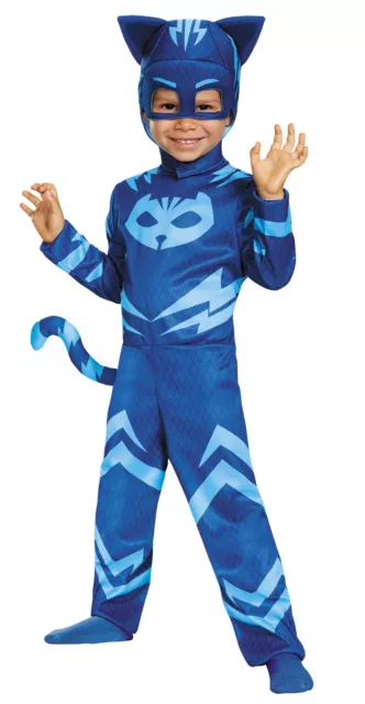 Catboy Classic Child Costume PJ Masks Pajamas Jumpsuit Disguise