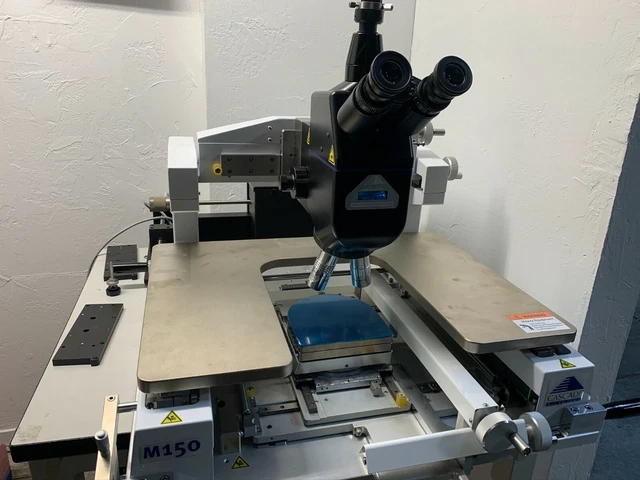 Cascade Microtech FormFactor M150 6" RF Prober Seiwa 888 Microscope 1 Yr. Wrnty Cascade Microtech FormFactor M150 6" RF Prober Seiwa 888 Microscope 1 Yr. Wrnty